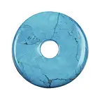 Donut Turquenit (Magnesit gefärbt), 50mm