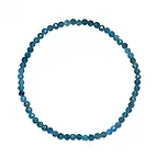 Armband, Apatit (stab.), 03mm Kugeln, facettiert, 19cm