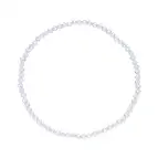 Armband, Bergkristall, 03mm Kugeln, facettiert, 19cm