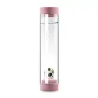 VitaJuwel Wasserkaraffe "Sana" Blossom Rose mit Modul "Beauty" Blume Des Lebens