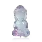 Gravur Buddha, Fluorit, 4,0cm