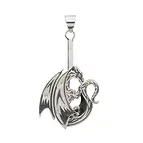 Donuthalter Drache Silber, für 30 und 40mm Donuts