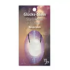 Glücksstein Sternzeichen mit Band auf Astrokarte