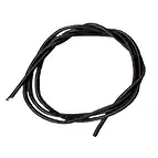 Lederbänder Rind schwarz, 1m