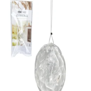 Lichtkristall-Kugel (facettierter Bergkristall), 28mm