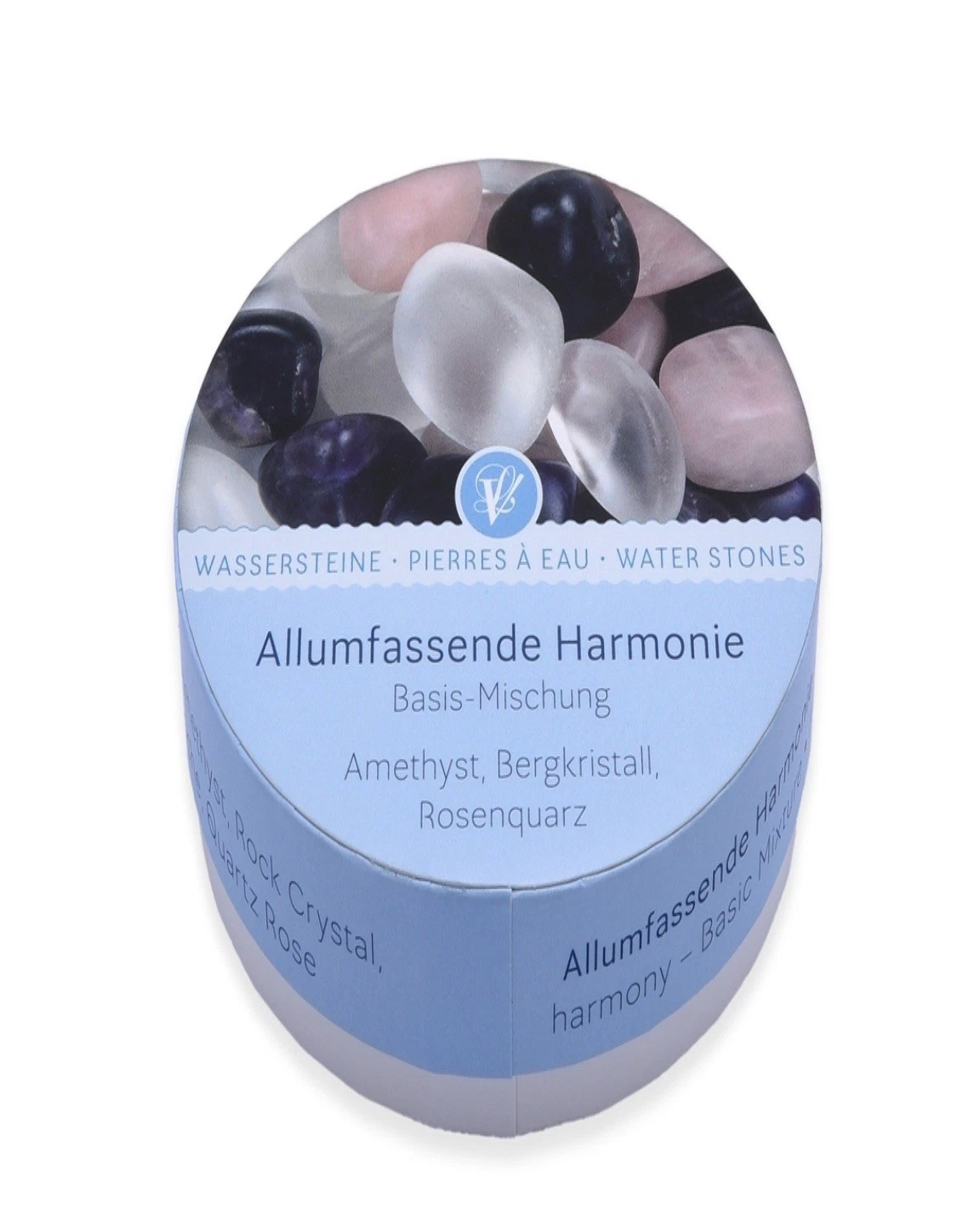 Wassersteine Basismischung in Metall-Geschenkdose 100 g – Bild 2