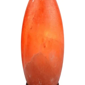 Salzlampe "Ei" mit Holzsockel, 18cm / 3,0kg