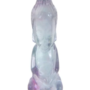 Gravur Buddha, Fluorit, 4,0cm