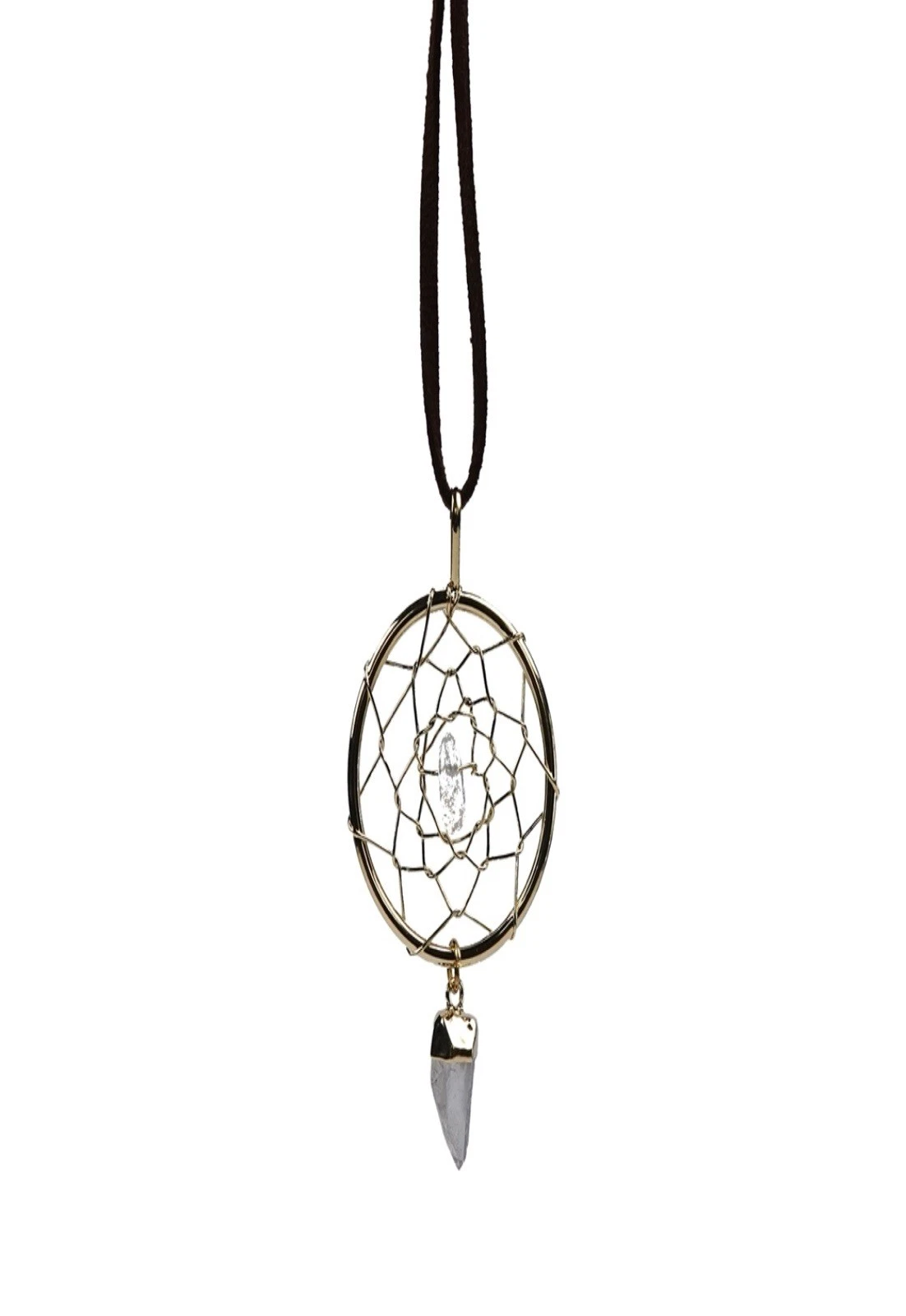 Dreamcatcher mit Bergkristall