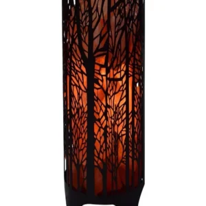 Salzlampe Metallkorb "Baum" 20cm/2,5kg