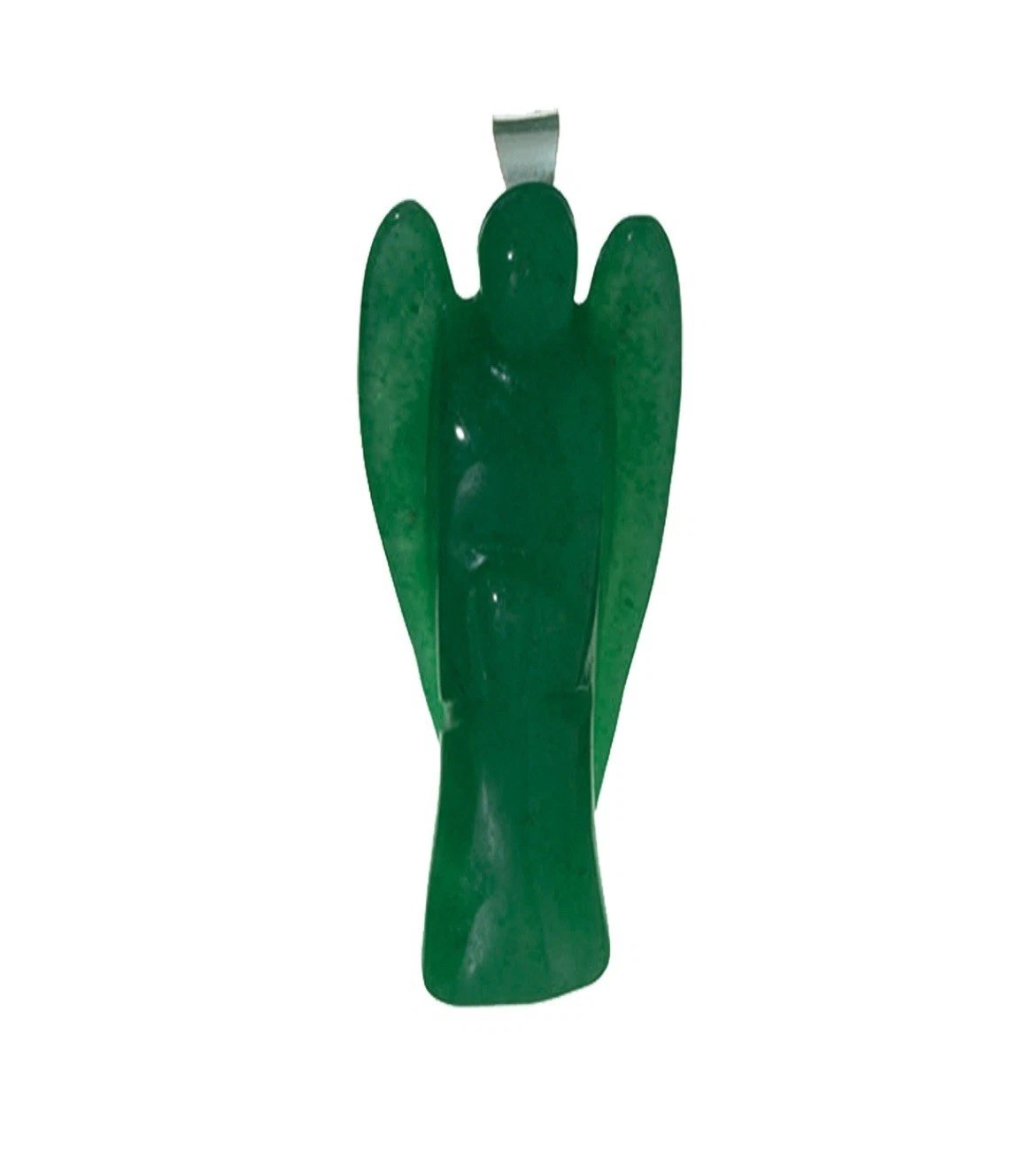 Engel-Anhänger Aventurin grün (Ruhe), 3,0cm