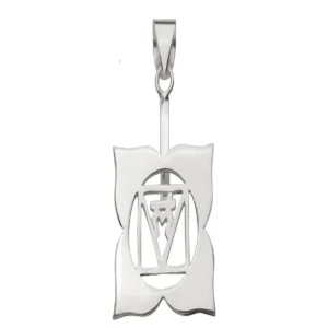 Donuthalter "Chakra Wurzel" Silber, für 30 und 40mm Donut