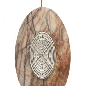 Donuthalter Labyrinth Silber, für 30 und 40mm Donut