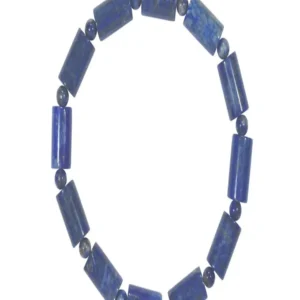 Armband, Lapis Lazuli, Zylinder und Kugel