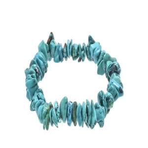 Armband, Türkis (stab.), 10 - 12mm Chips