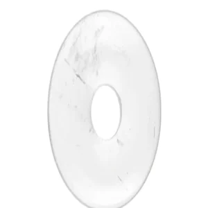 Set Donut Bergkristall, 40mm & Blume des Lebens