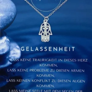 Gelassenheit Hamsa Hand der Fatima