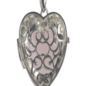 Anhänger Herz-Medaillon, 3,0cm