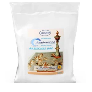 Badepulver Jungbrunnen für basisches Baden - 2kg