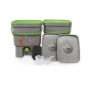 2 Bokashi Eimer mit 500g – Tüte Bokasi-Aktiv