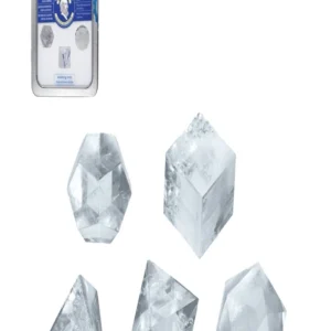 Platonische Körper Bergkristall, 3cm (groß)