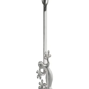 Donuthalter "Gecko" Silber, für 30 und 40mm Donut