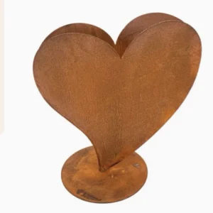 Pflanzherz "Hilde" | Vintage Deko Herz als Hochzeitsdeko