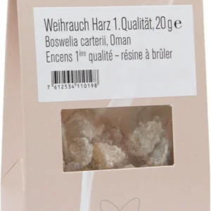 FARFALLA Weihrauch Harz 1. Qua.(B. frerana), 20g Farfalla