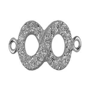 Armband Symbol Unendlichkeit mit Cubic Zirkonia