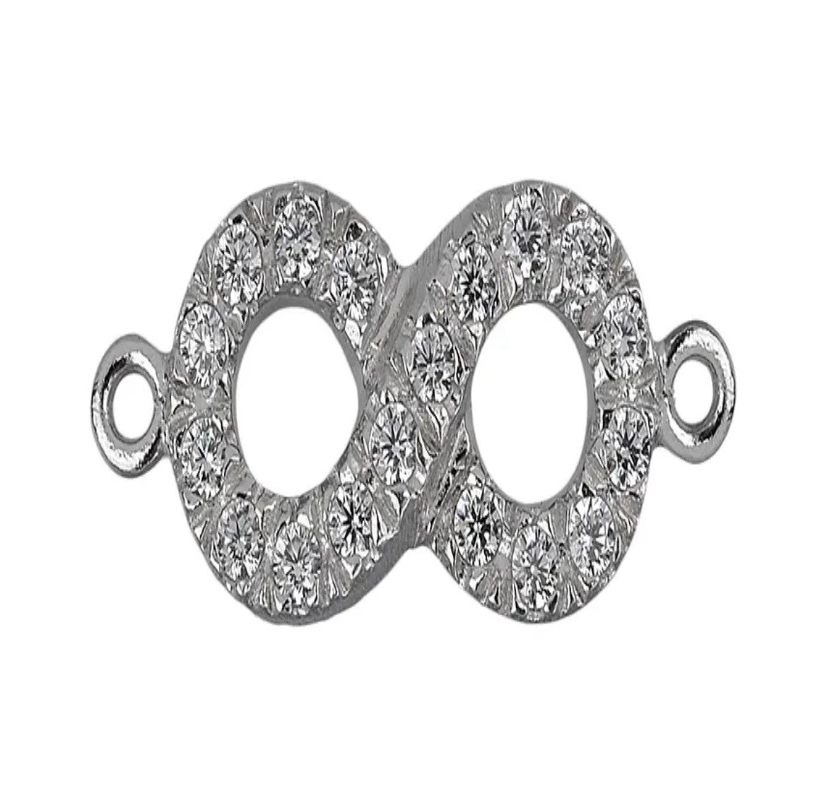 Armband Symbol Unendlichkeit mit Cubic Zirkonia