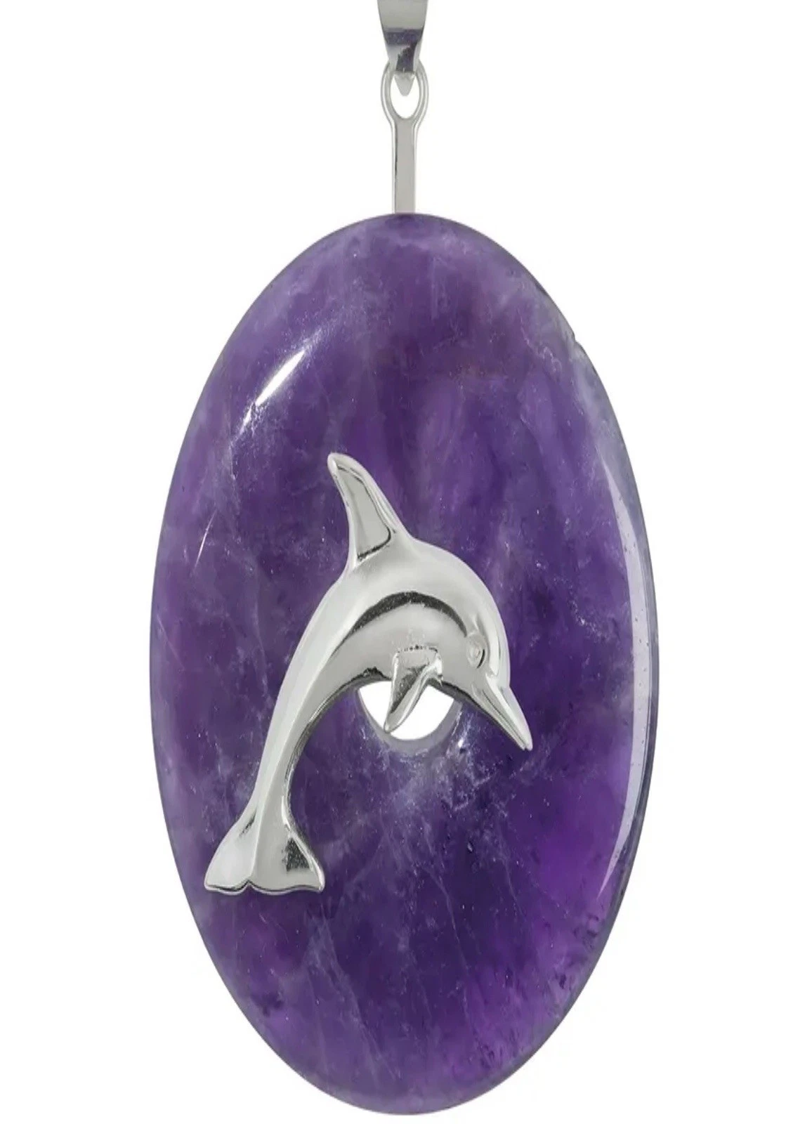 Donuthalter Delfin Silber, für 30 und 40mm Donut