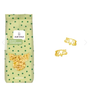 ALB-GOLD Bio Glücksschweinchen Nudeln