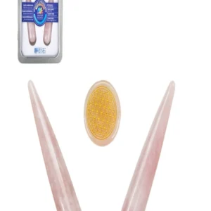 Meridian-Set Rosenquarz (Lebensfreude)