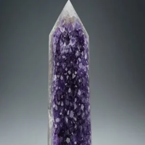 Drusen-Spitze Amethyst Unikat 027, 12cm