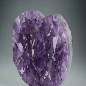 Herz Amethyst, 14 x 11cm, Unikat 310
