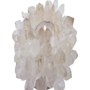 Teelicht Bergkristall "Sonne"