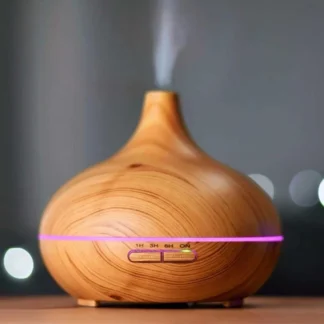 Aroma Diffuser in Holzoptik mit LED