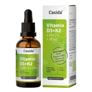 Vitamin D3 + K2 Tropfen 50 ml Vegan