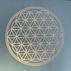 Energiebild Blume des Lebens 50x50 Cm